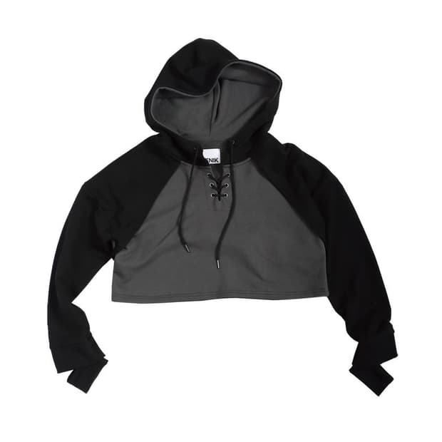 SENIK 세니크 크롭 복서 후드