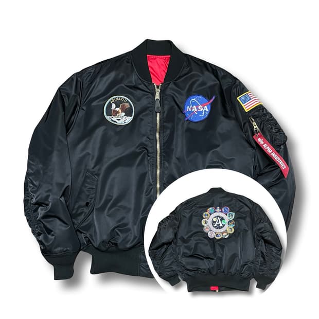 [2XL] 알파인더스트리 NASA MA-1 아폴로 항공자켓 봄버자켓