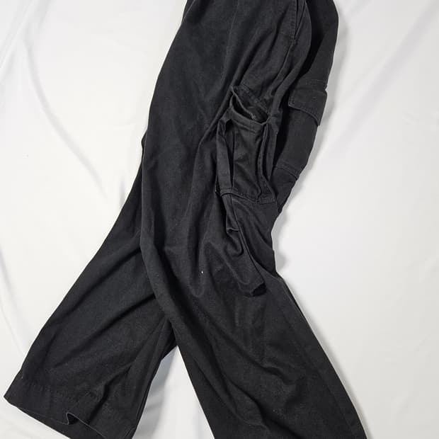 드로우핏 와이드 카고팬츠 워크팬츠 바지 코튼 L