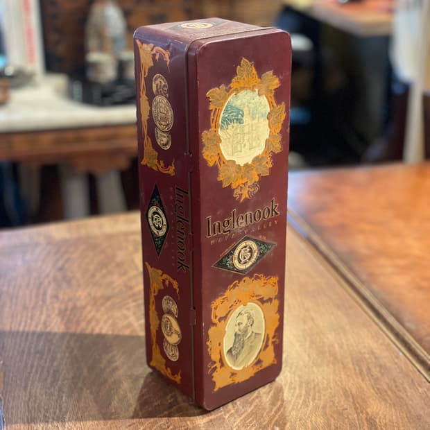 🍀미국 나파밸리 잉글눅(Inglenook) 와인 기념 틴케이스(영국제)