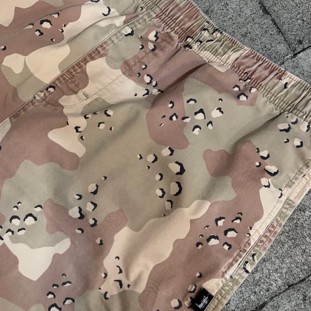 스투시 레오파드 패턴 쇼츠