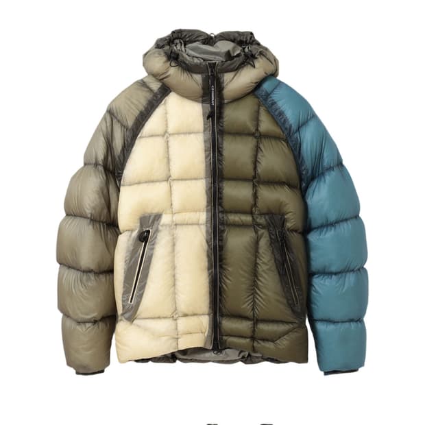 C.P. 컴퍼니 x 빔즈 D.D. 쉘 고글 다운 자켓