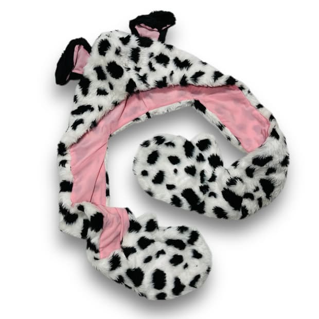 도쿄 디즈니 101마리 달마시안 한정 비니/손 장갑