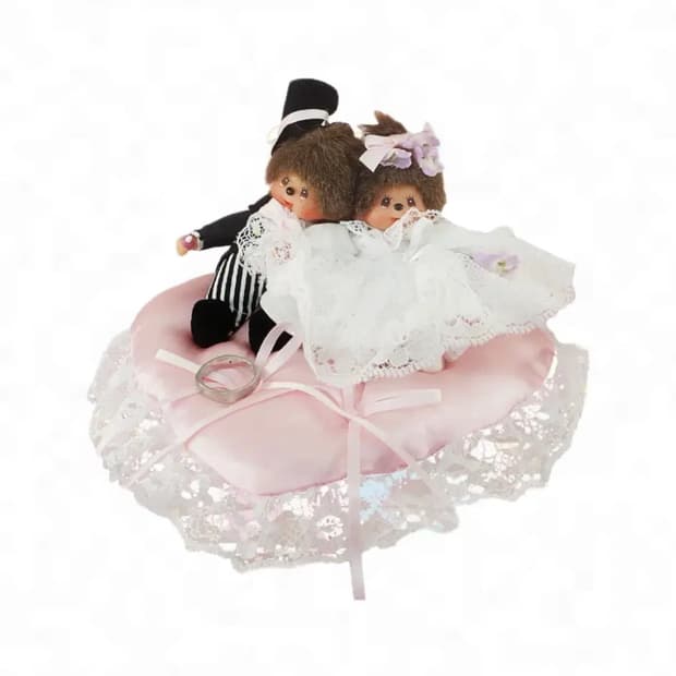 웨딩몬치치 하트쿠션