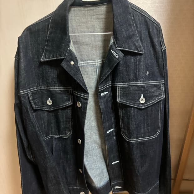 보세 생지데님자켓
