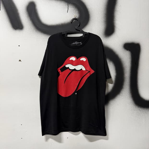 The Rolling Stones 롤링스톤즈 빅사이즈 프린팅 반팔 티셔츠