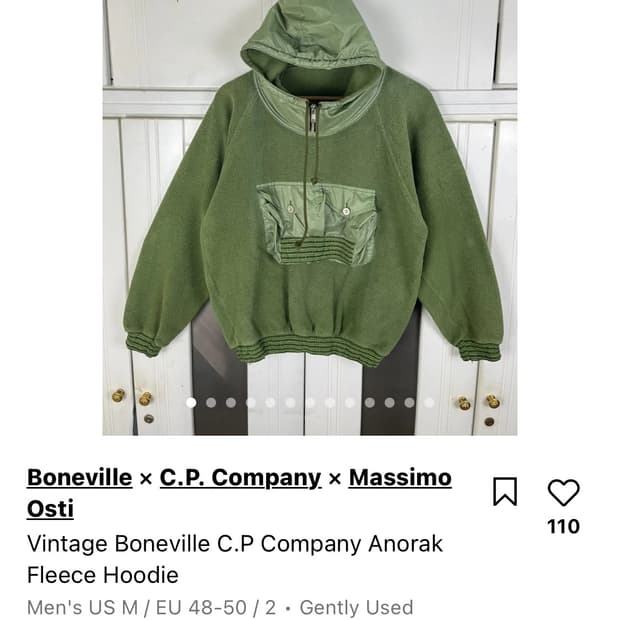CP company X boneville 후디 L