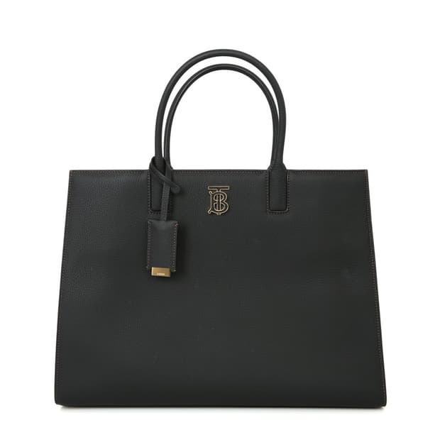 버버리 프란시스 TB 토트백 미디움 블랙 보스턴 80490421