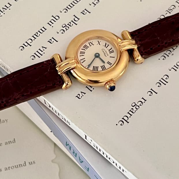 Cartier 머스트 버메일 꼴리제 까르띠에 시계