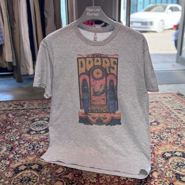 빈티지 밴드티 그래픽 반팔 L (700)