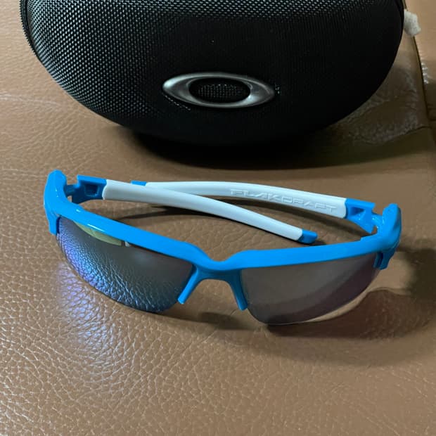 오클리 플랙 드래프트 flak draft 선글라스 스카이블루