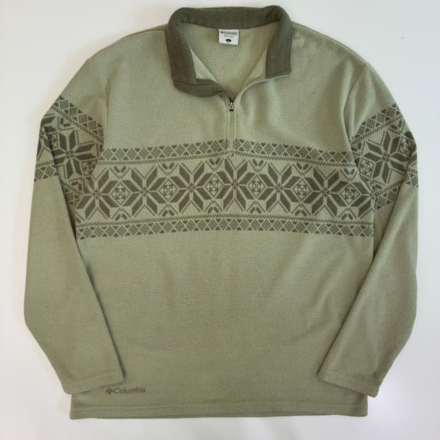 Columbia 컬럼비아 90‘s 노르딕 플리스 집업 자켓