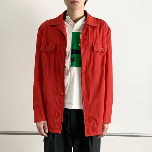 90s 헬무트랭 밀리터리 나일론 자켓