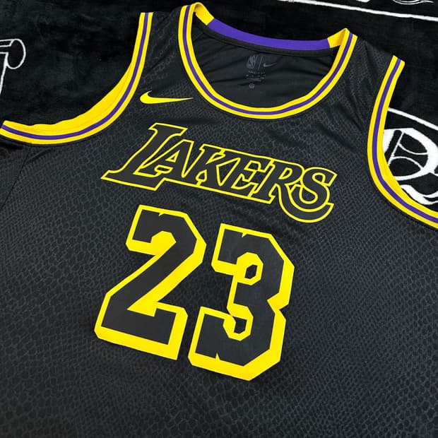 나이키  레이커스 르브론제임스 NBA 저지 XL