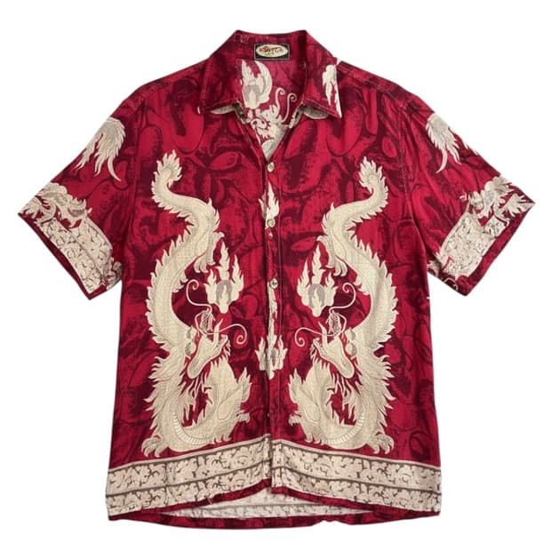 Indika Oriental Pattern Half Shirt