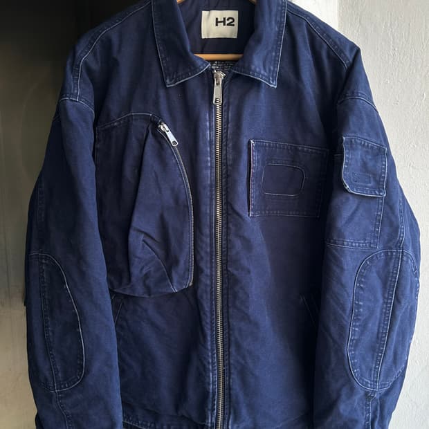 Heron preston work jacket