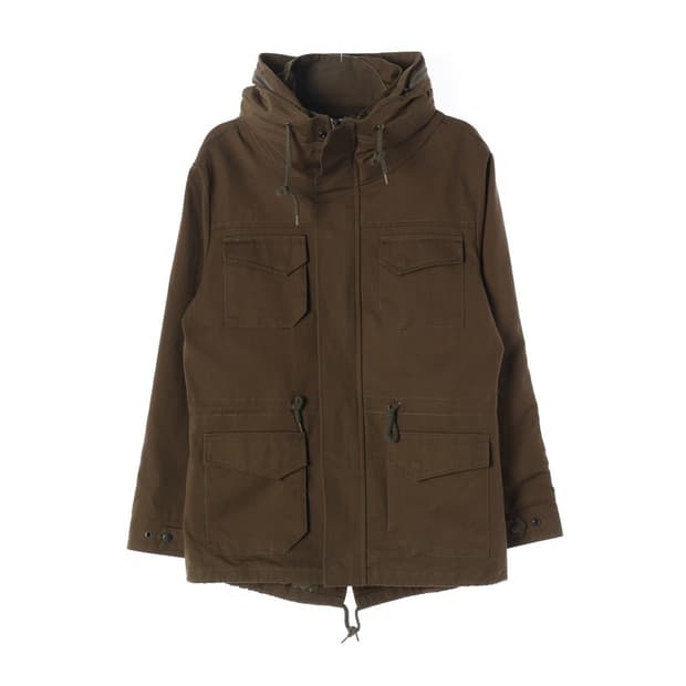 JBOOM 빈티지 멀티 포켓 후드 야상 자켓 XL