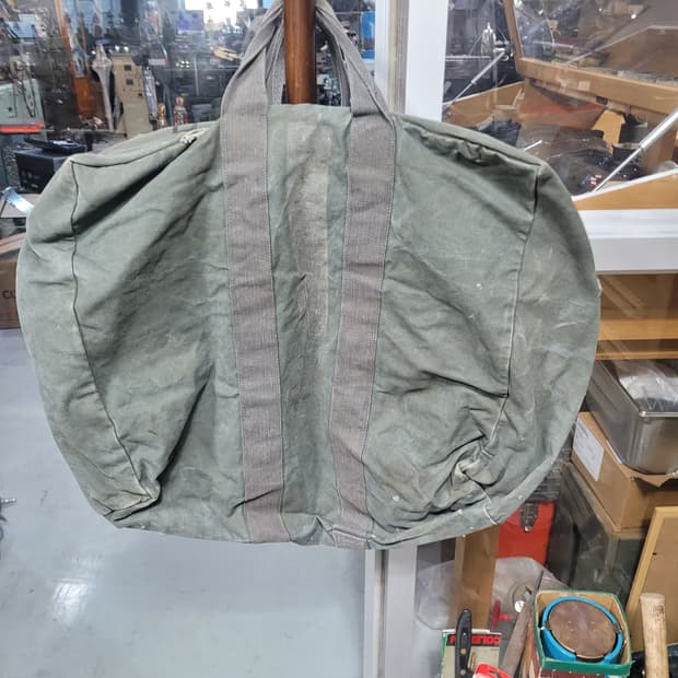 미 빈티지 캔버스 대형 공군 더플백