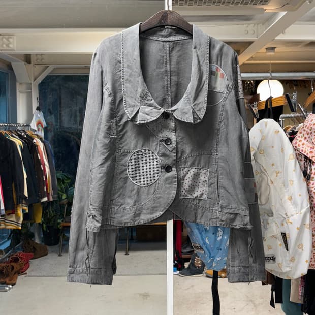 센소유니코 t.b 패치워크 자켓