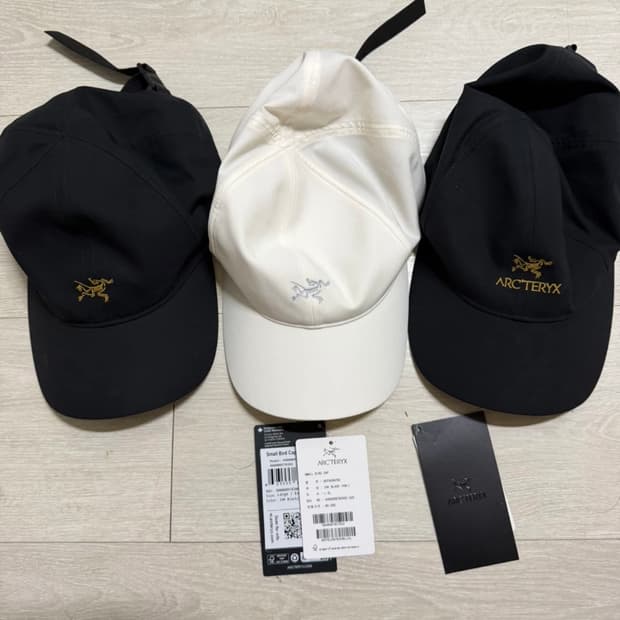 [L-xl] 아크테릭스 스몰 로고 버드 캡 새상품