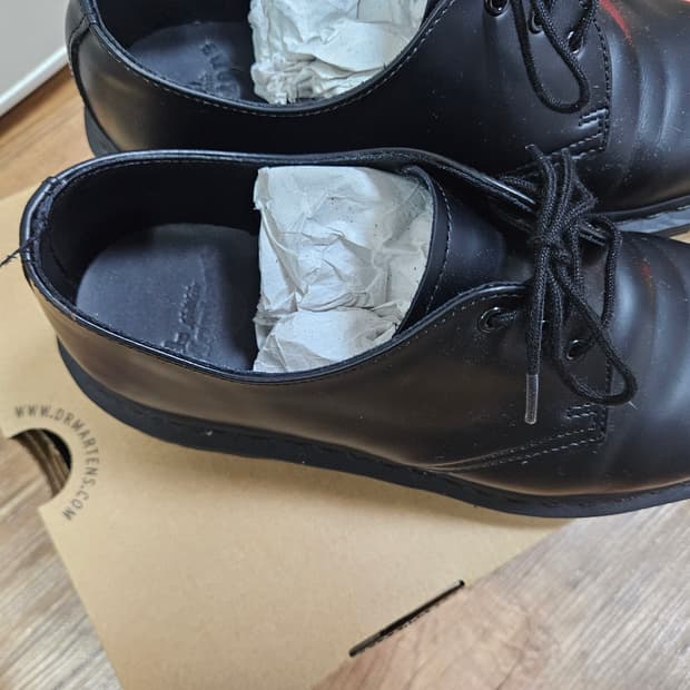 닥터마틴 1461 블랙 260 팝니다