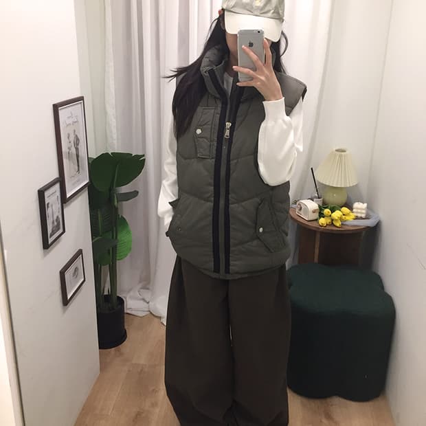 공용 돌체&가바나 패딩조끼 95~100