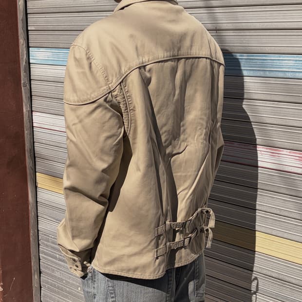 아르마니 익스체인지 스티칭 트러커 자켓