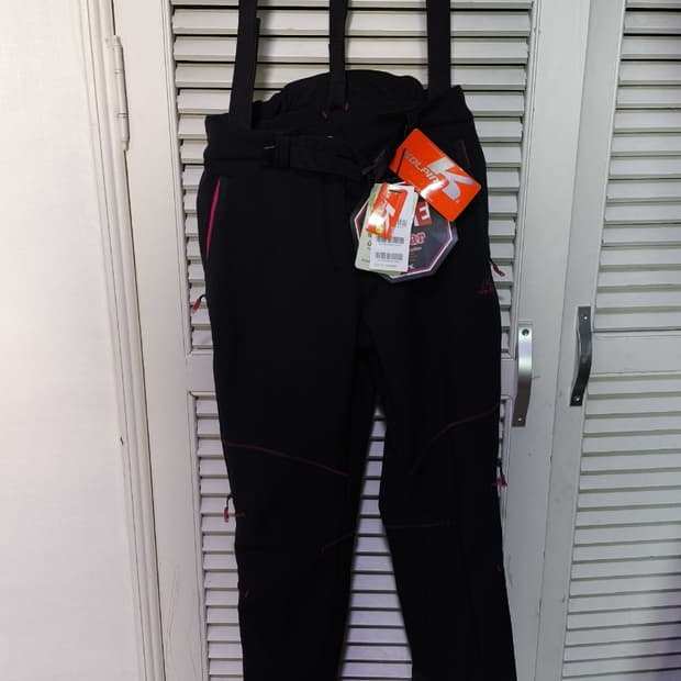 새거 27인치 콜핑 방수 멜빵 등산복바지
