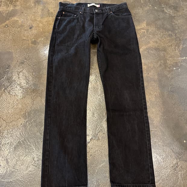 00s Levis 리바이스 505 블랙진 W36 L34