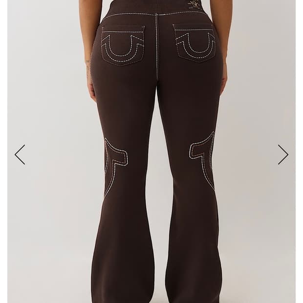 [새제품] 트루 릴리젼 플래어 부츠컷 스웻팬츠