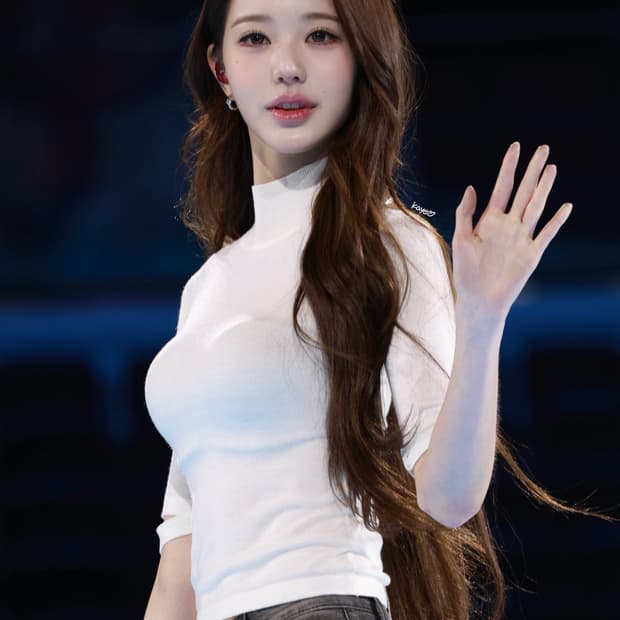 라루네듀시엘 모던 프레피 저지 탑 라룬듀시엘