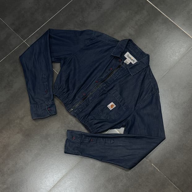 CARHARTT 크롭 커스텀 집업