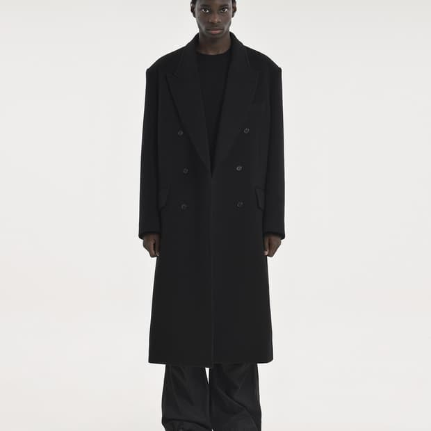 브라운야드 23fw 더블브레스티드 코트 5 사이즈