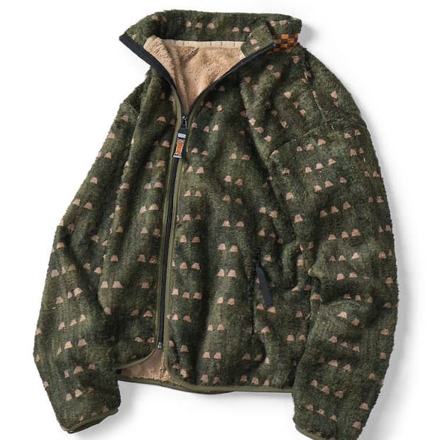 캐피탈 플리스(후리스) 집 블루종 5사이즈 새상품