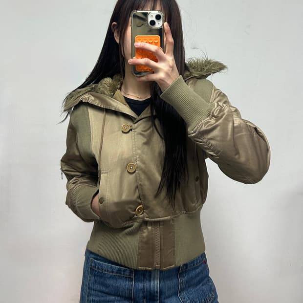 아르마니 익스체인지 N2B 플라이트 자켓