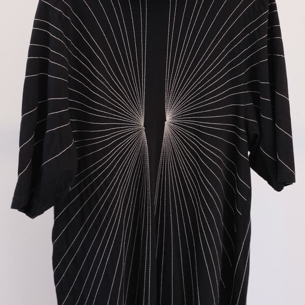 릭오웬스 17SS Ray High Neck Short Sleeve 티셔츠