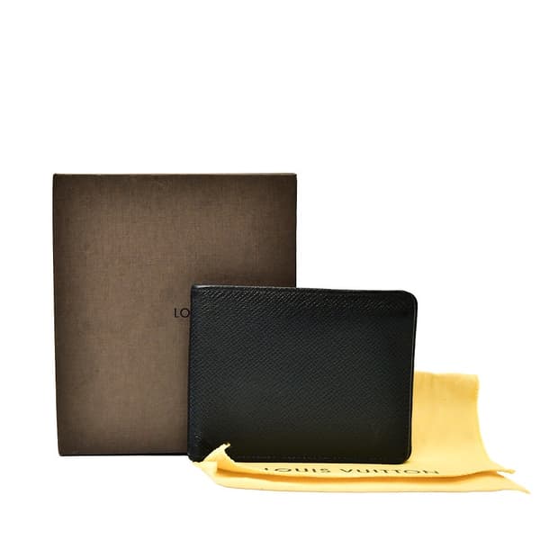 루이비통 타이가 가죽 멀티플 월릿 반지갑 (정품)