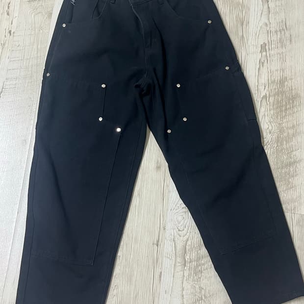 스타팀 더블니 팬츠