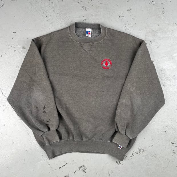 빈티지 러셀 애슬레틱 Thrashed 스웻셔츠