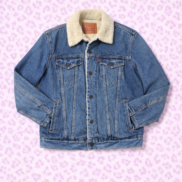 리바이스 쉐르파 데님 자켓