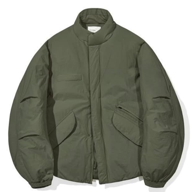 코드그라피 US-ARMY 밀리터리 카키 패딩