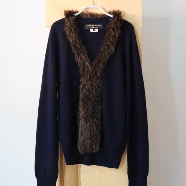 2010 Fur Docking Cardigan
