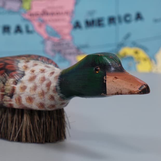 빈티지 소품 Duck Bird 브러쉬
