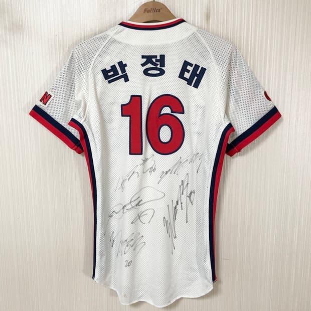 KBO 카멜레온어센틱 롯데자이언츠 챔피언 홈유니폼 90 #16 박정태