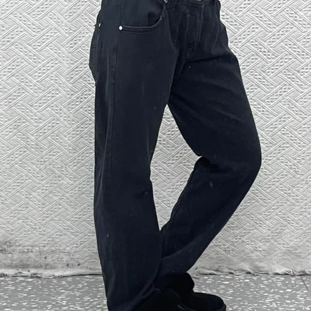 리바이스 엔지니어드진 빈티지 캐주얼 흑청 청바지 32인치 C09103