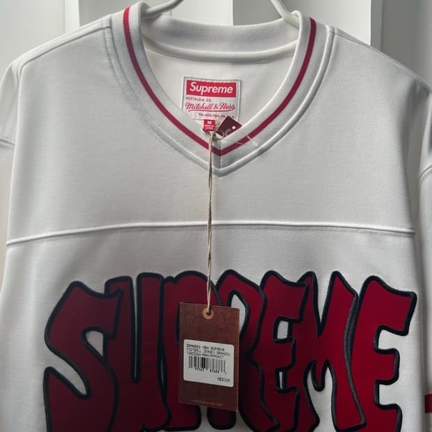 슈프림 미첼앤네스 저지 티셔츠