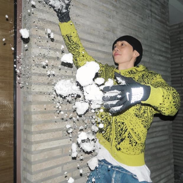 paria farzaneh 파리아 파르자네 니트 후드집업