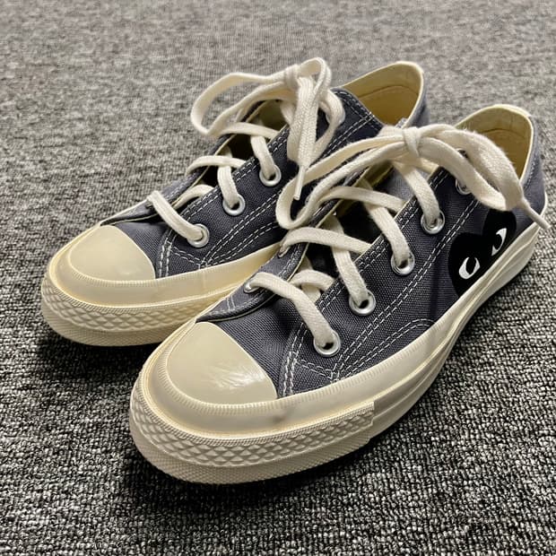[240] 컨버스 X 꼼데가르송 척테일러 70s 로우 그레이 