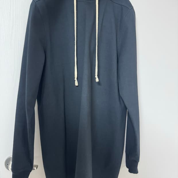 릭오웬스 드로스트링 롱라인 후드