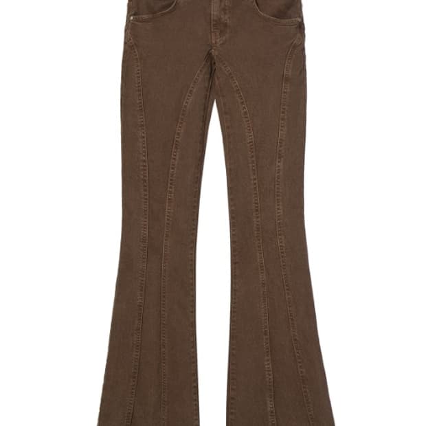 더오픈프로덕트 브라운 부츠컷